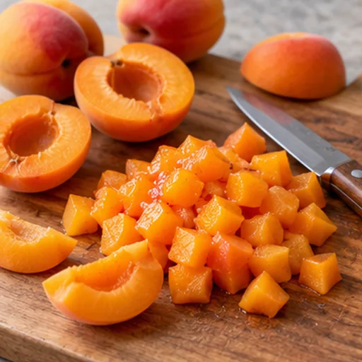 Crêpes à la confiture d’abricots et aux amandes : étape 5