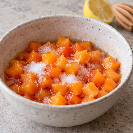 Crêpes à la confiture d’abricots et aux amandes : étape 6