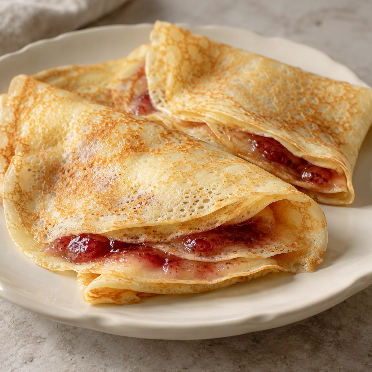 Crêpes sans gluten à la farine de riz