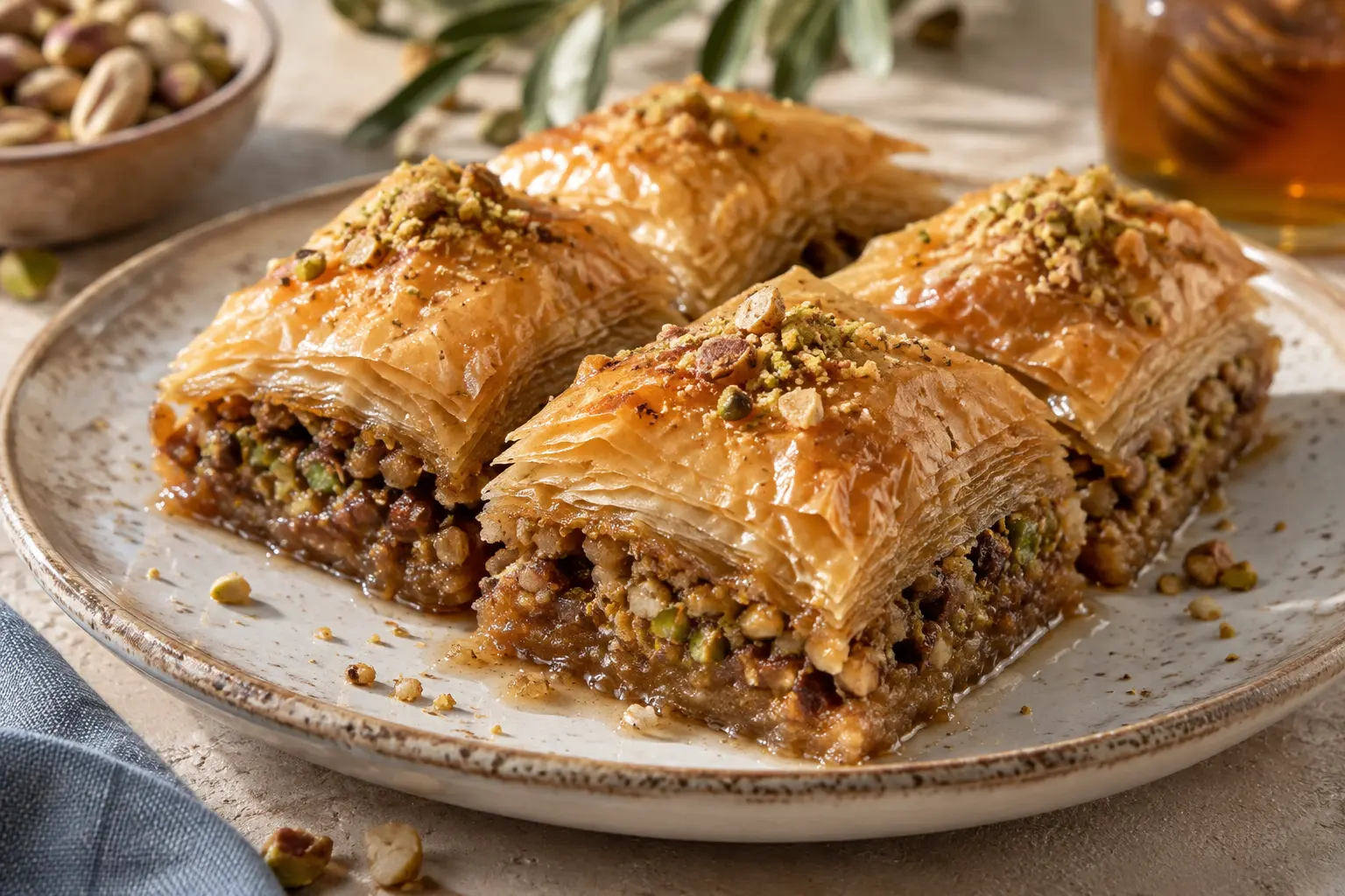Baklava grec aux noix