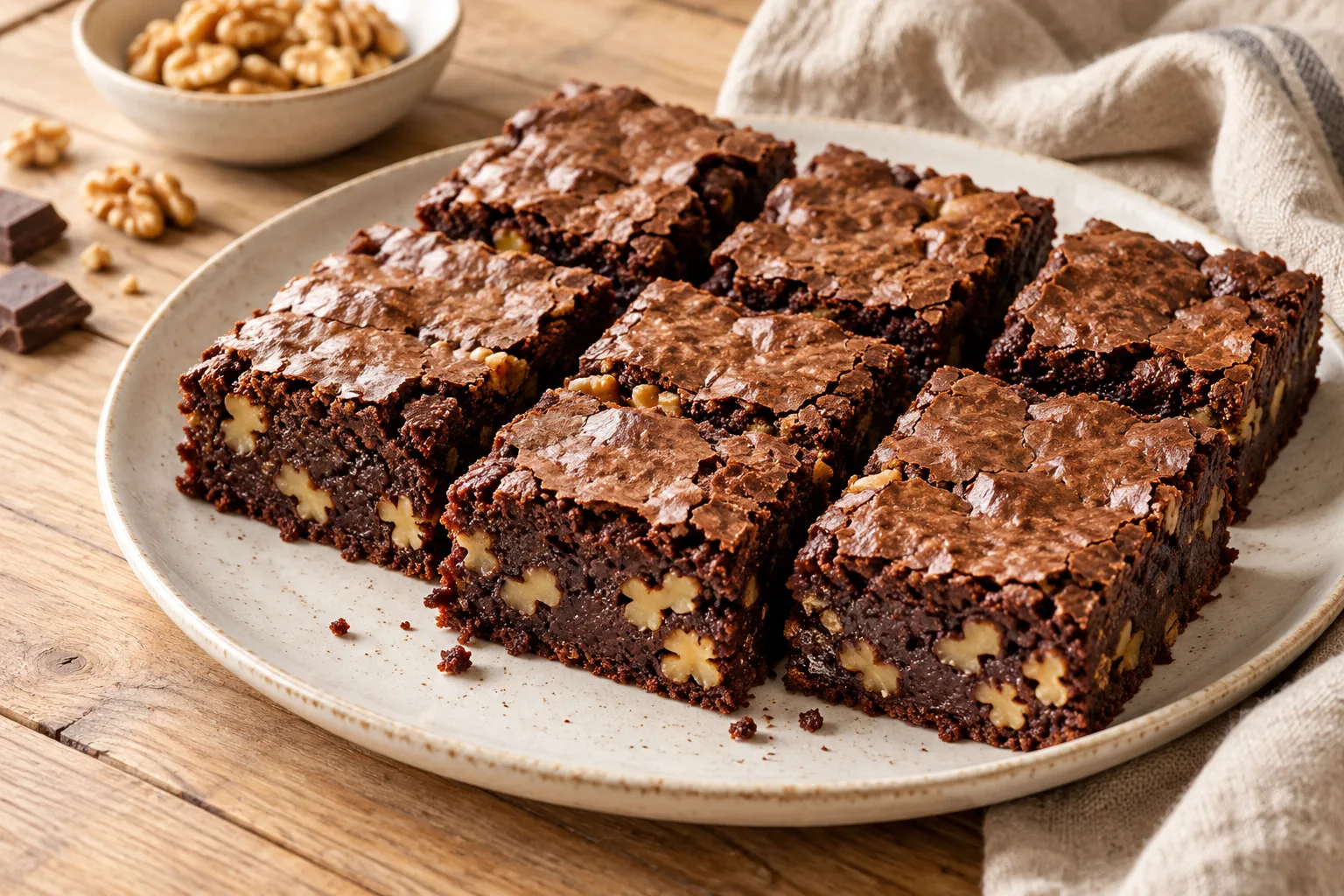 Brownies au chocolat