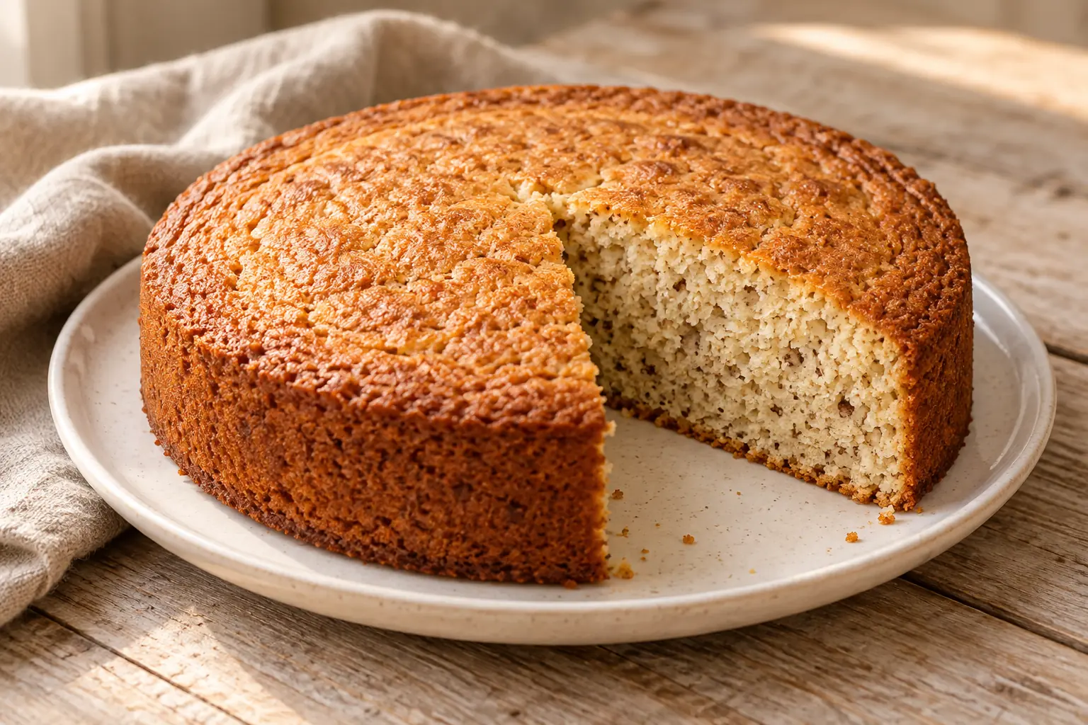 Gâteau creusois aux noisettes