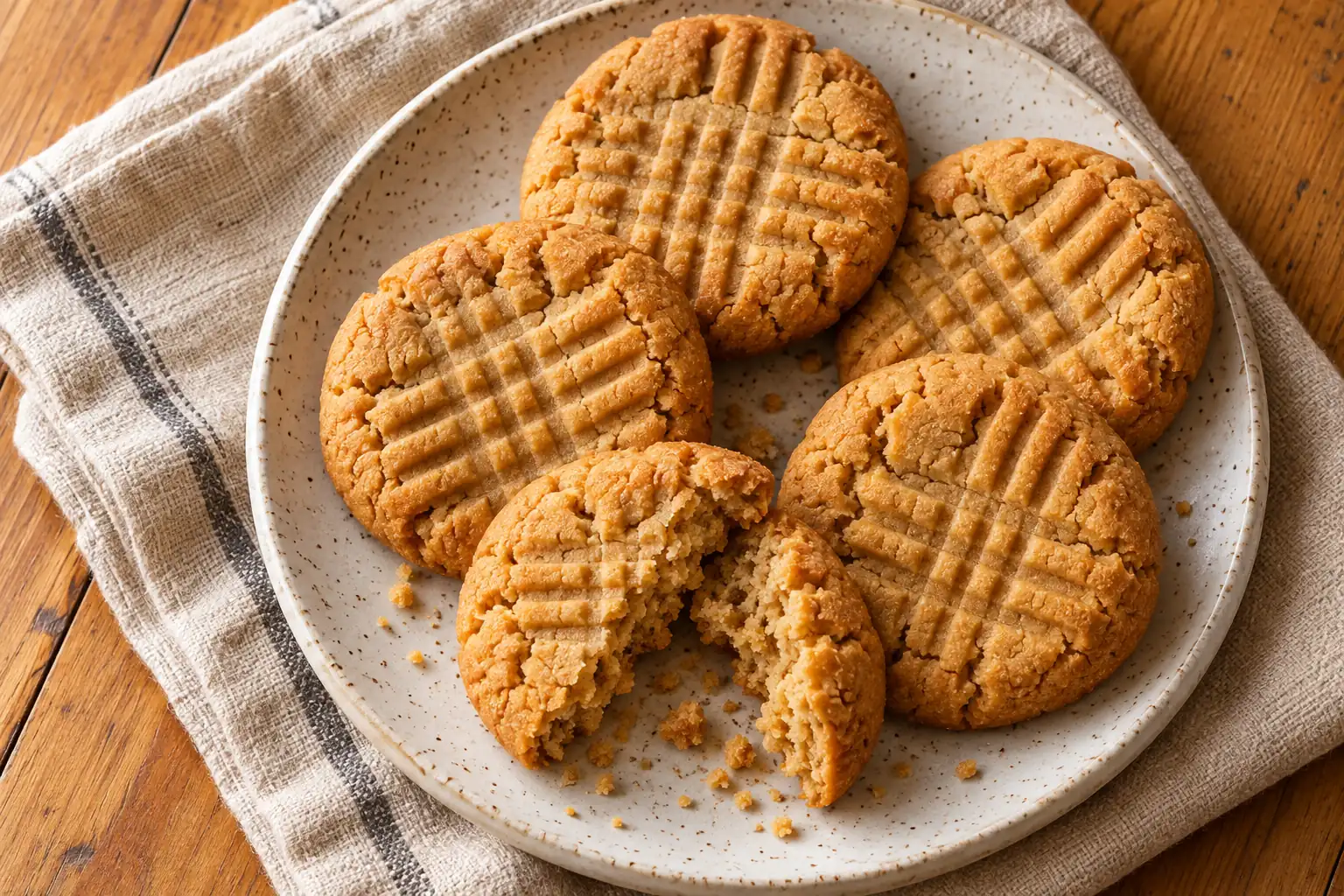Cookies au beurre de cacahuète