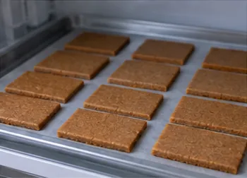 Raffermir les découpes : Découpes fermes avant cuisson.