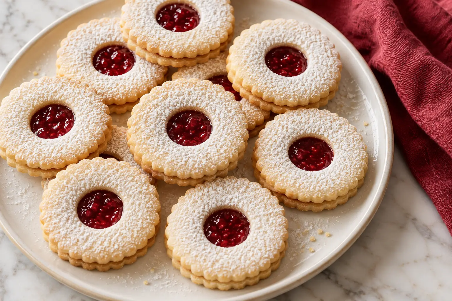 Sablés à la confiture