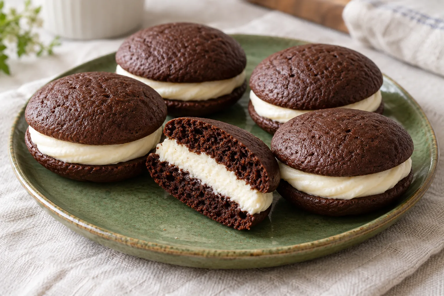 Whoopies au chocolat