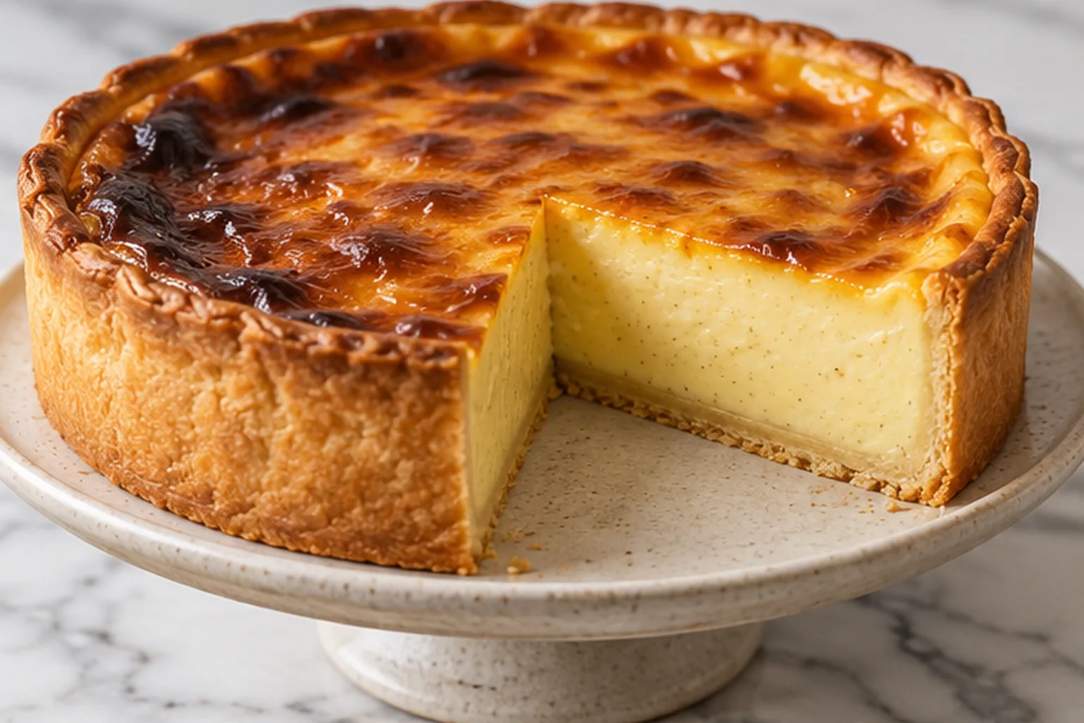 Flan pâtissier à la vanille