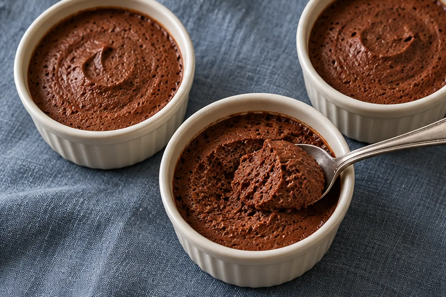Mousse au chocolat noir