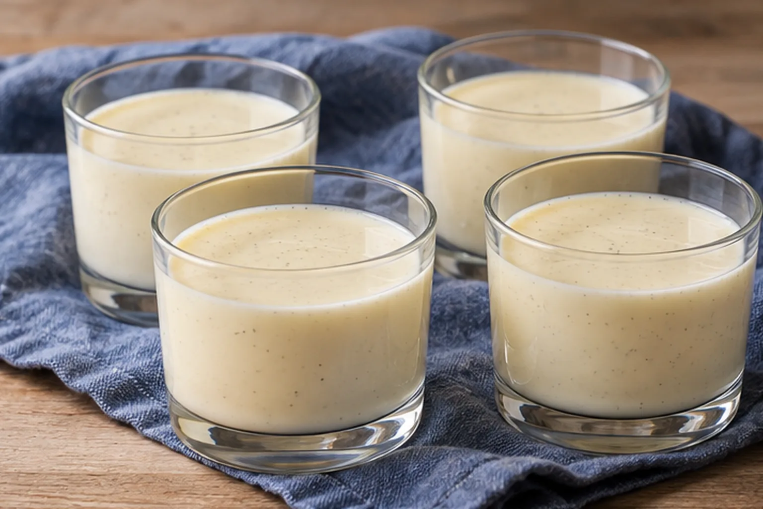 Crème italienne à la vanille
