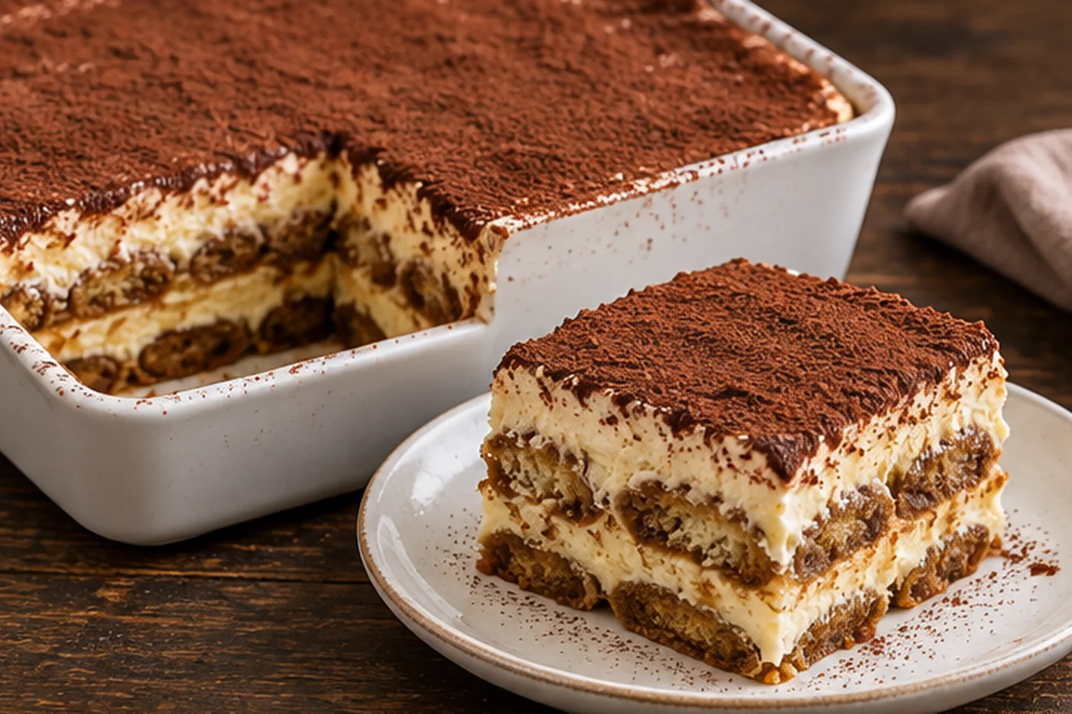 Tiramisu au café et mascarpone