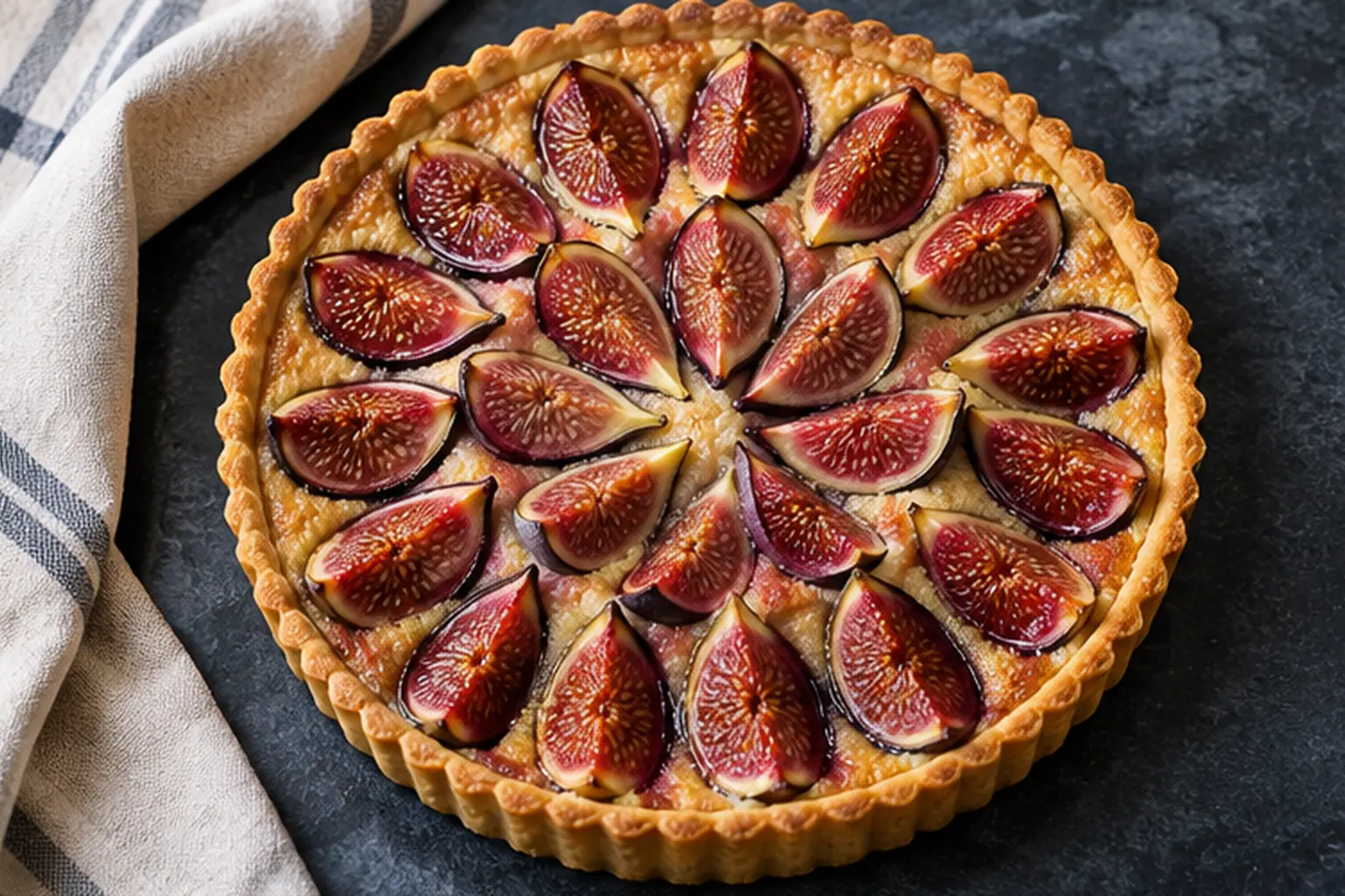 Tarte aux figues