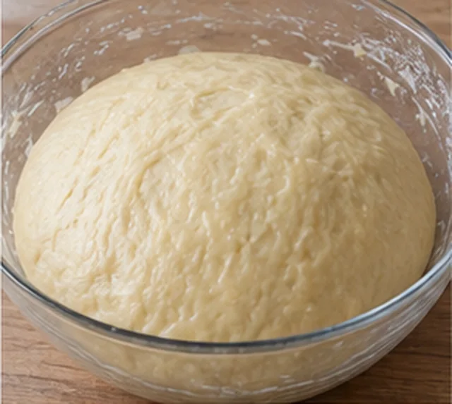 Laisser lever une première fois : Volume presque doublé.