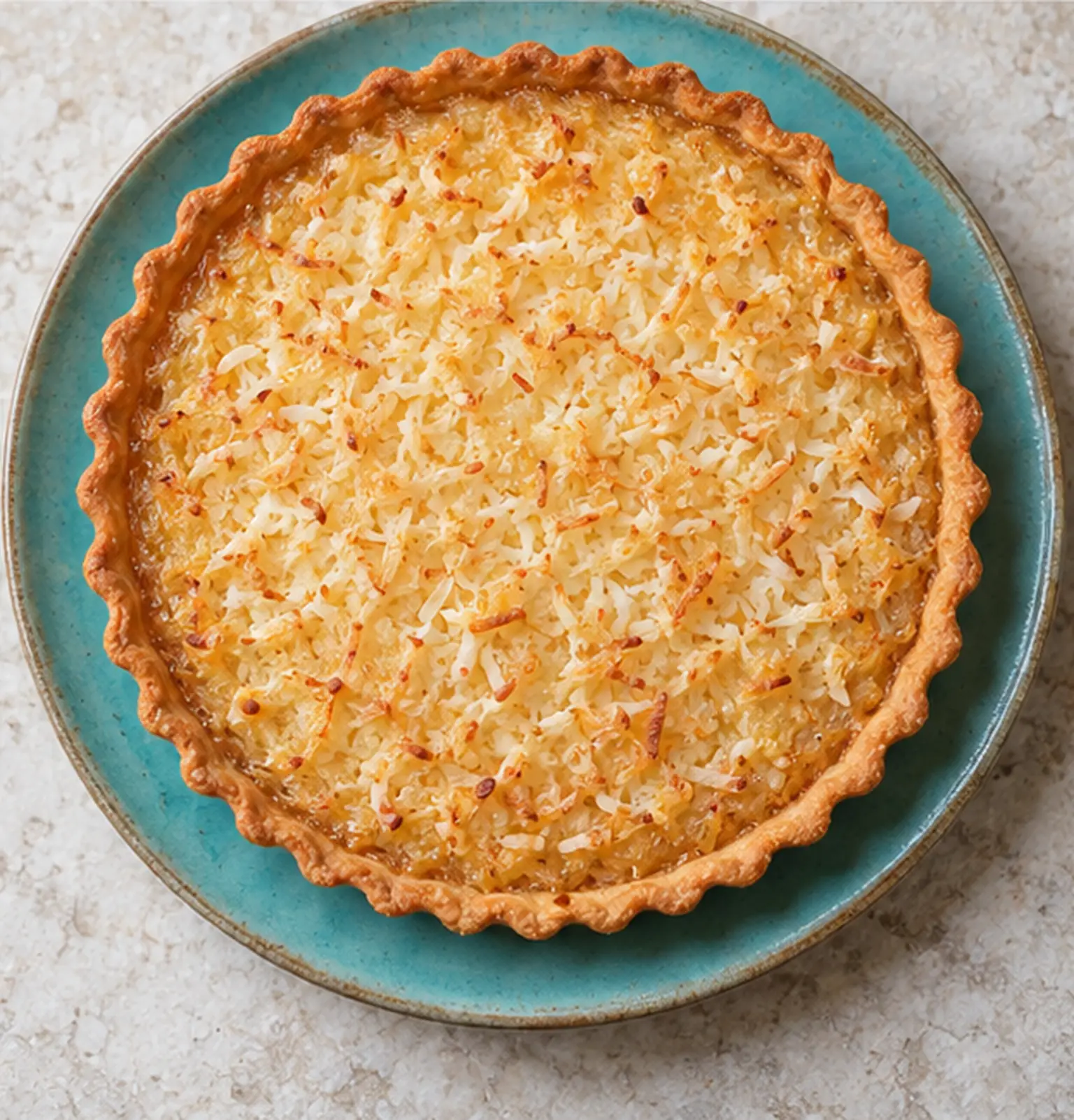 Tarte à la noix de coco