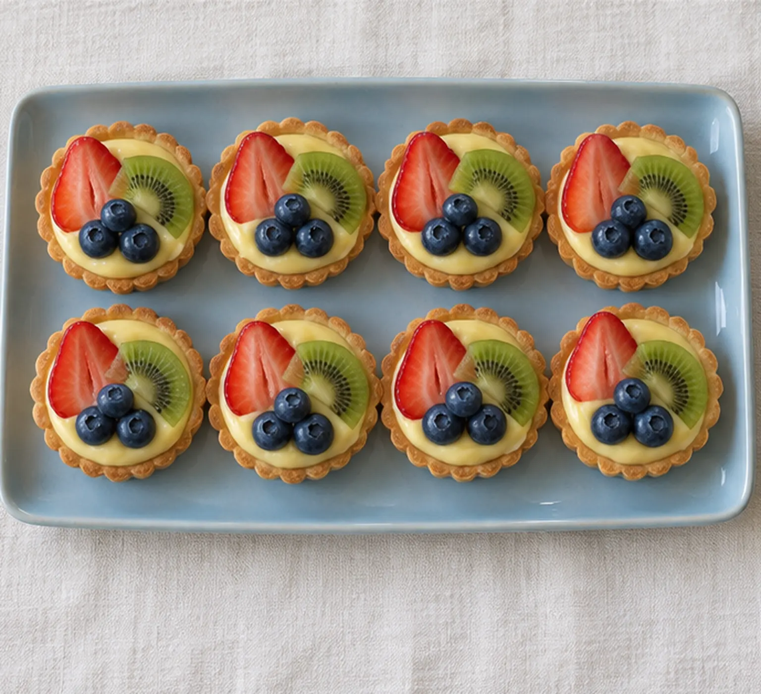 Tartelettes aux fruits frais