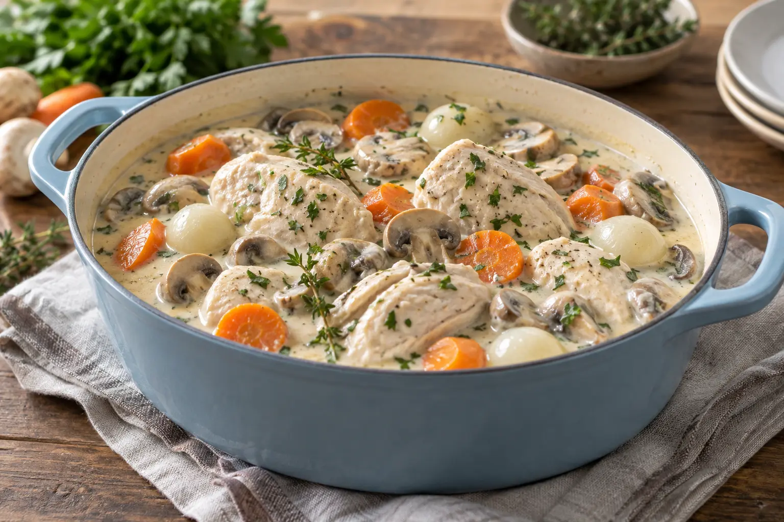 Blanquette de poulet