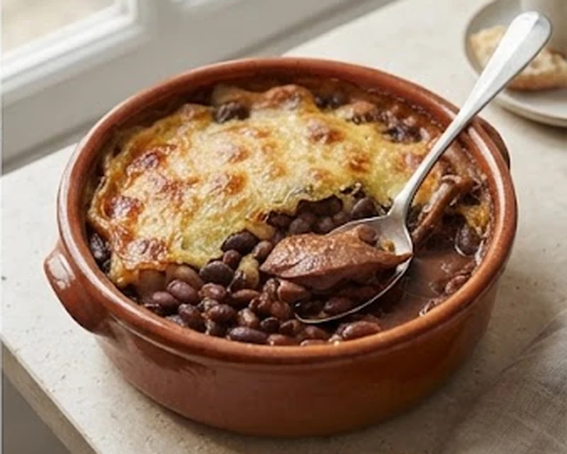 Cassoulet de Castelnaudary aux haricots blancs, confit de canard et saucisse de Toulouse