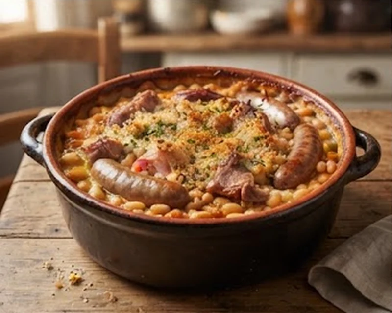 Cassoulet — photographie du plat