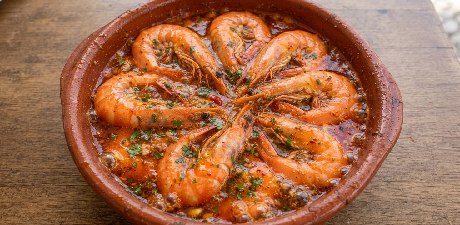 Crevettes à la portugaise