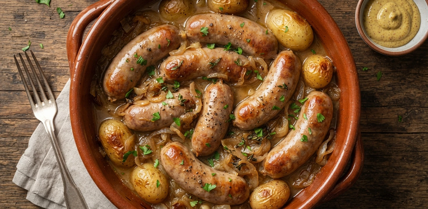 Diots de Savoie au vin blanc