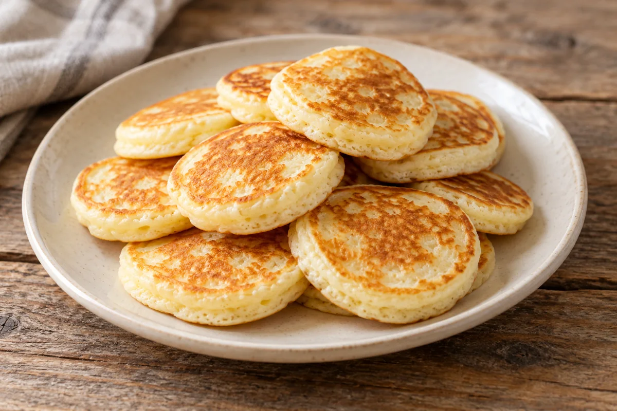 Blinis express au yaourt