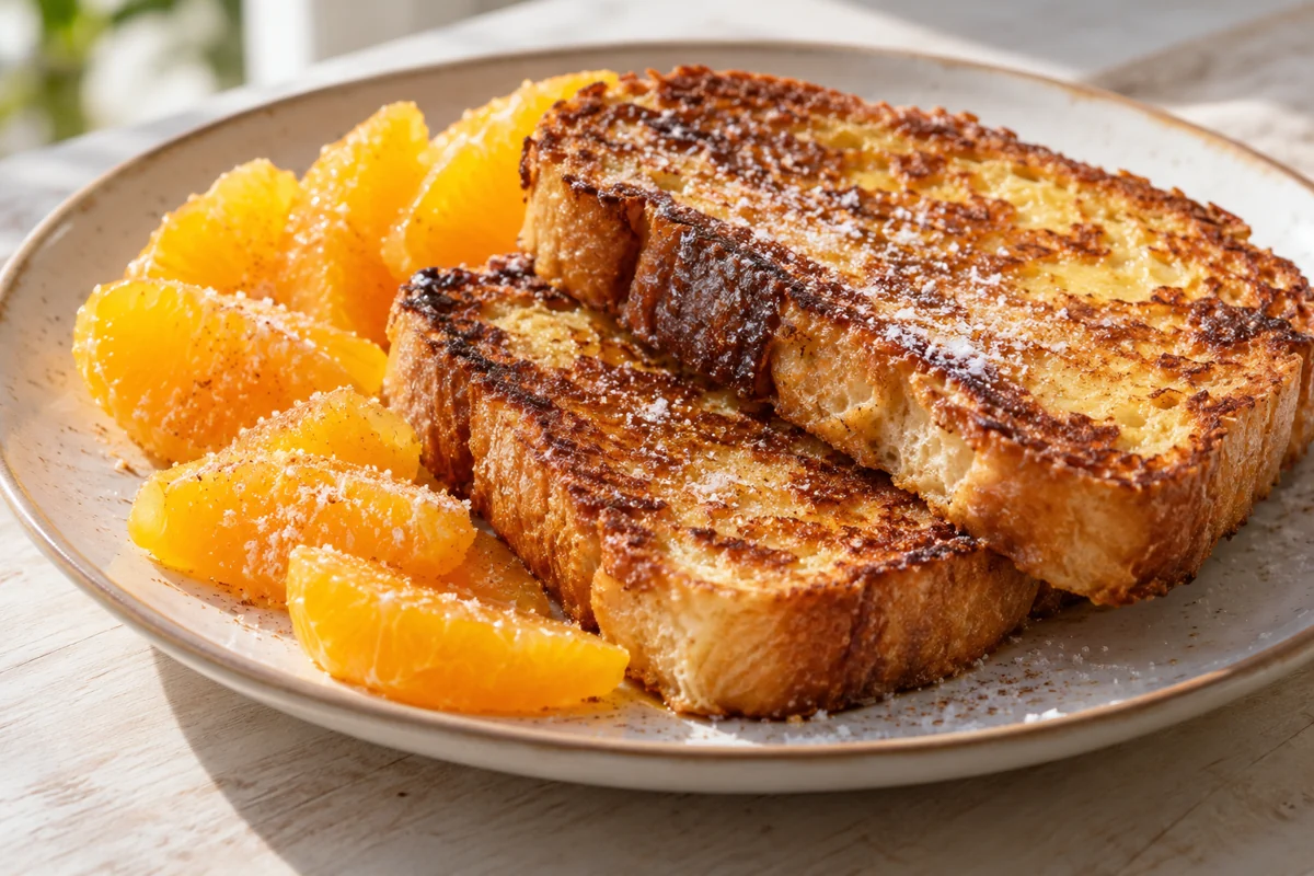 Pain perdu à l’orange