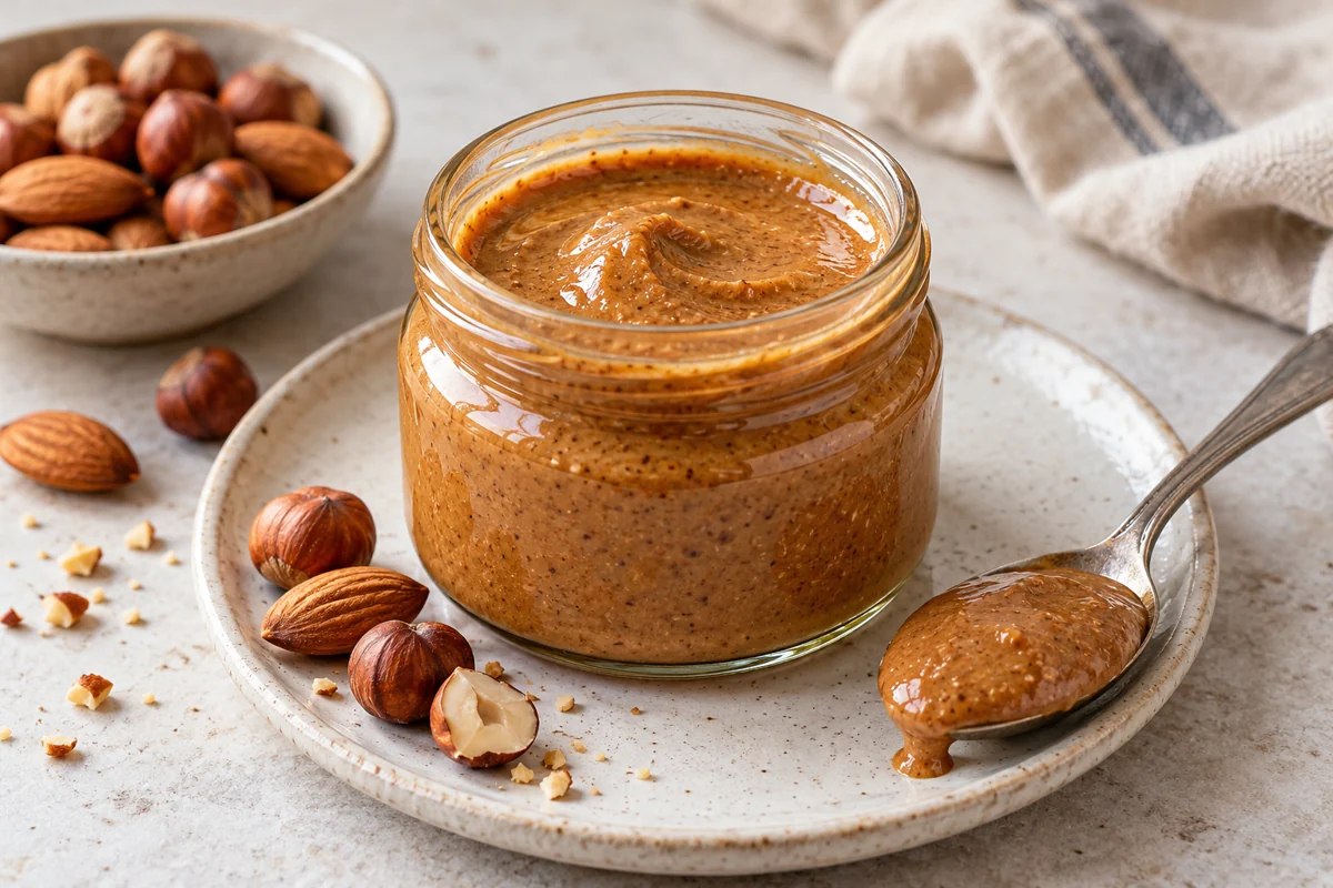 Praliné aux amandes et noisettes