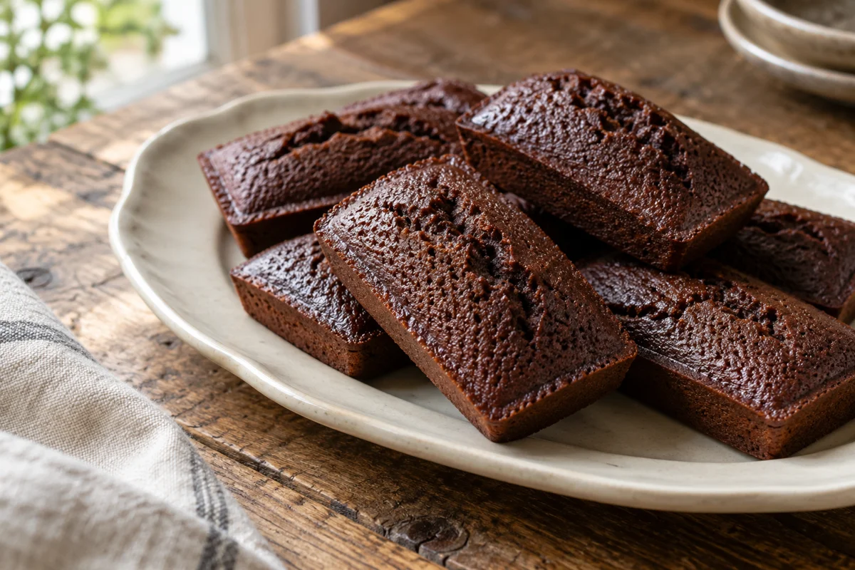 Financiers au chocolat