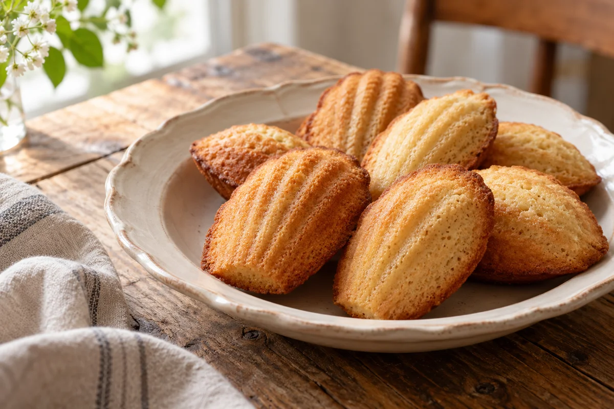 Madeleines au café