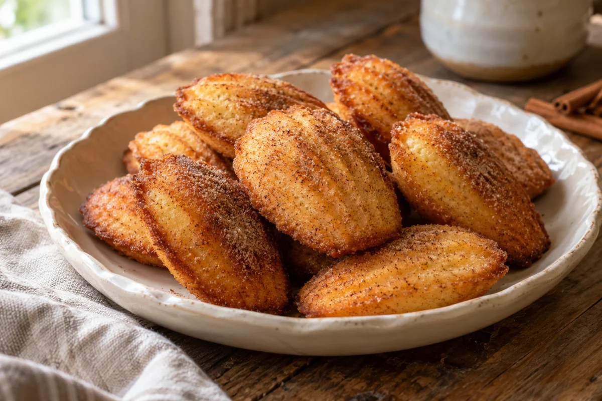 Madeleines aux épices douces