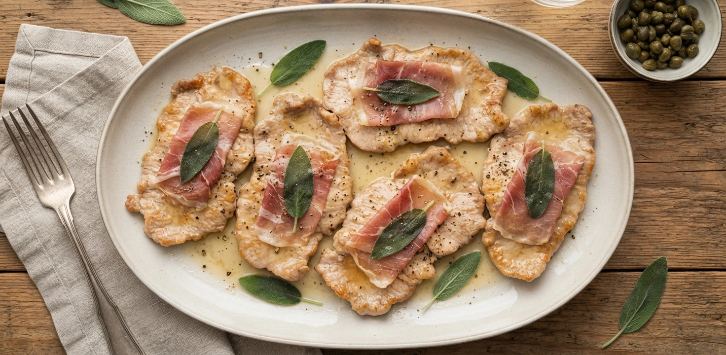 Escalopes de veau à la romaine