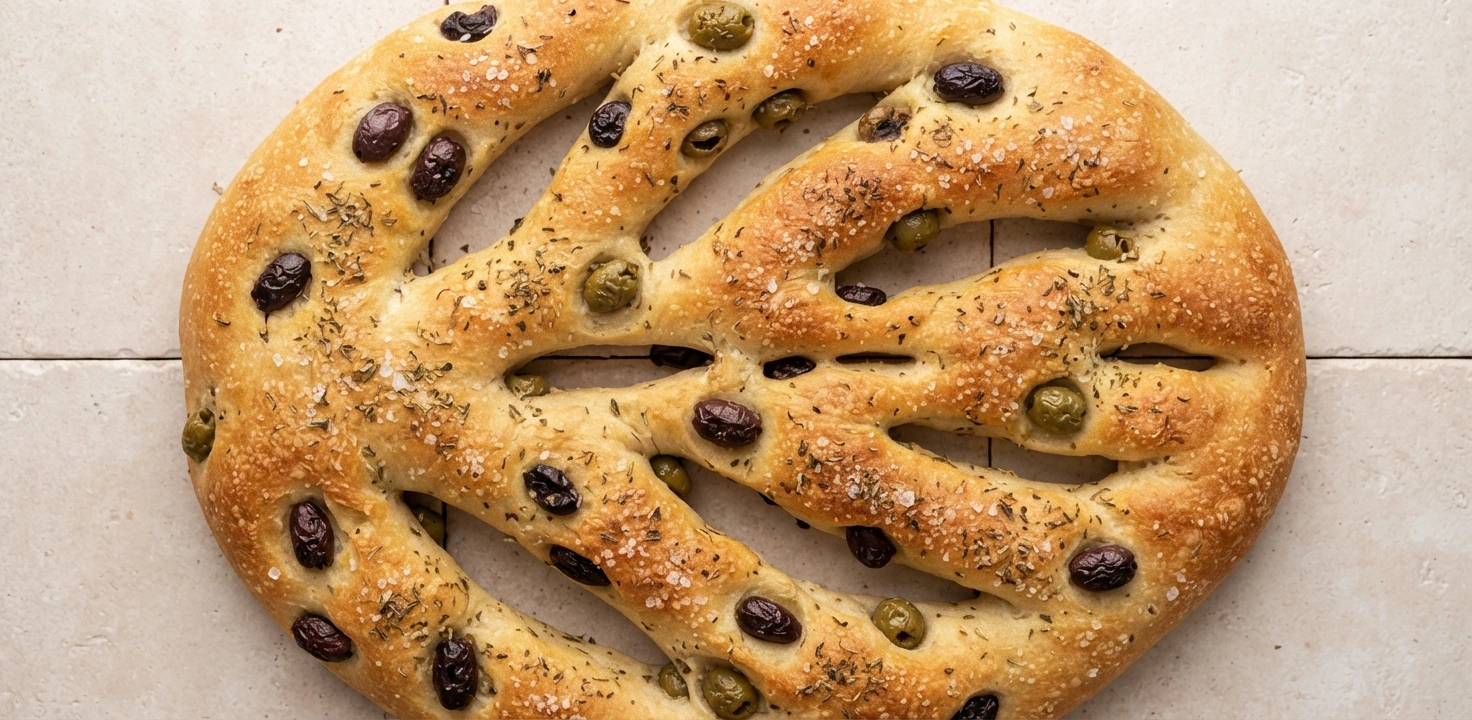 Fougasse aux olives