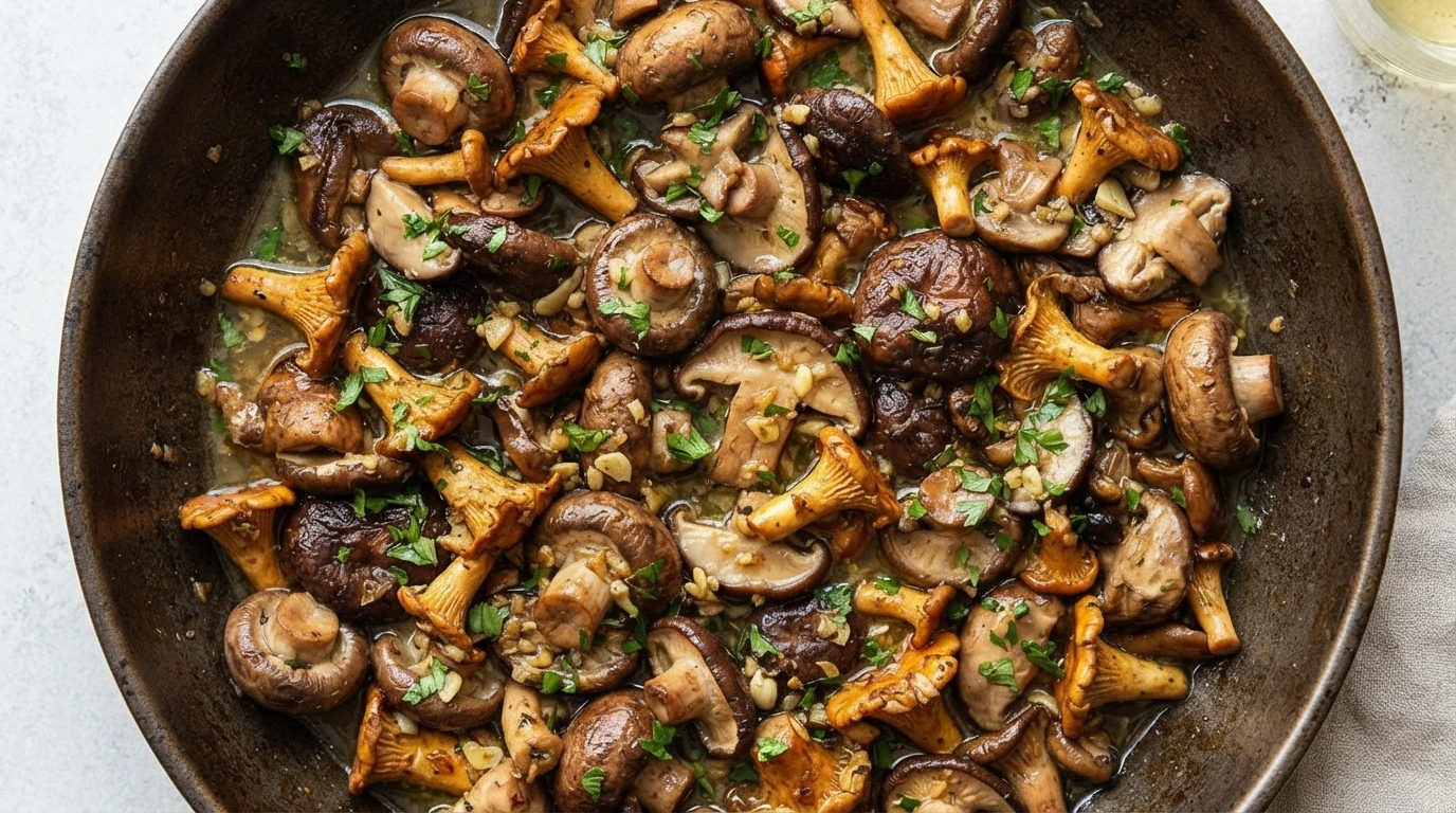 Fricassée de champignons