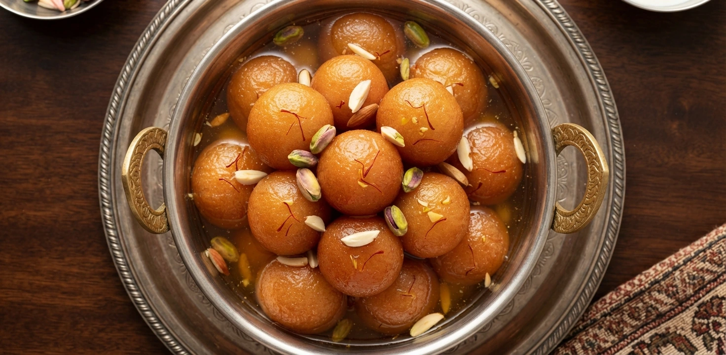Beignets indiens au sirop