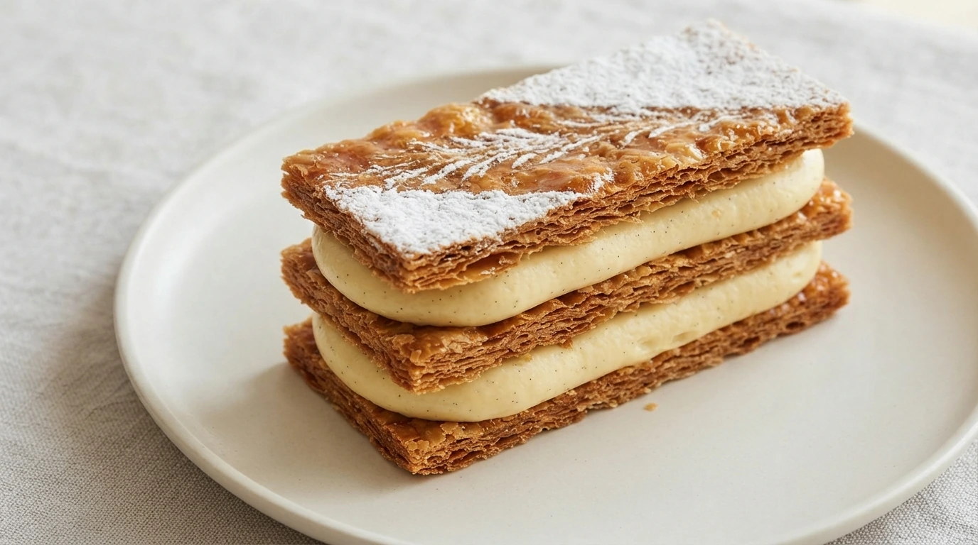 Mille-feuille vanille