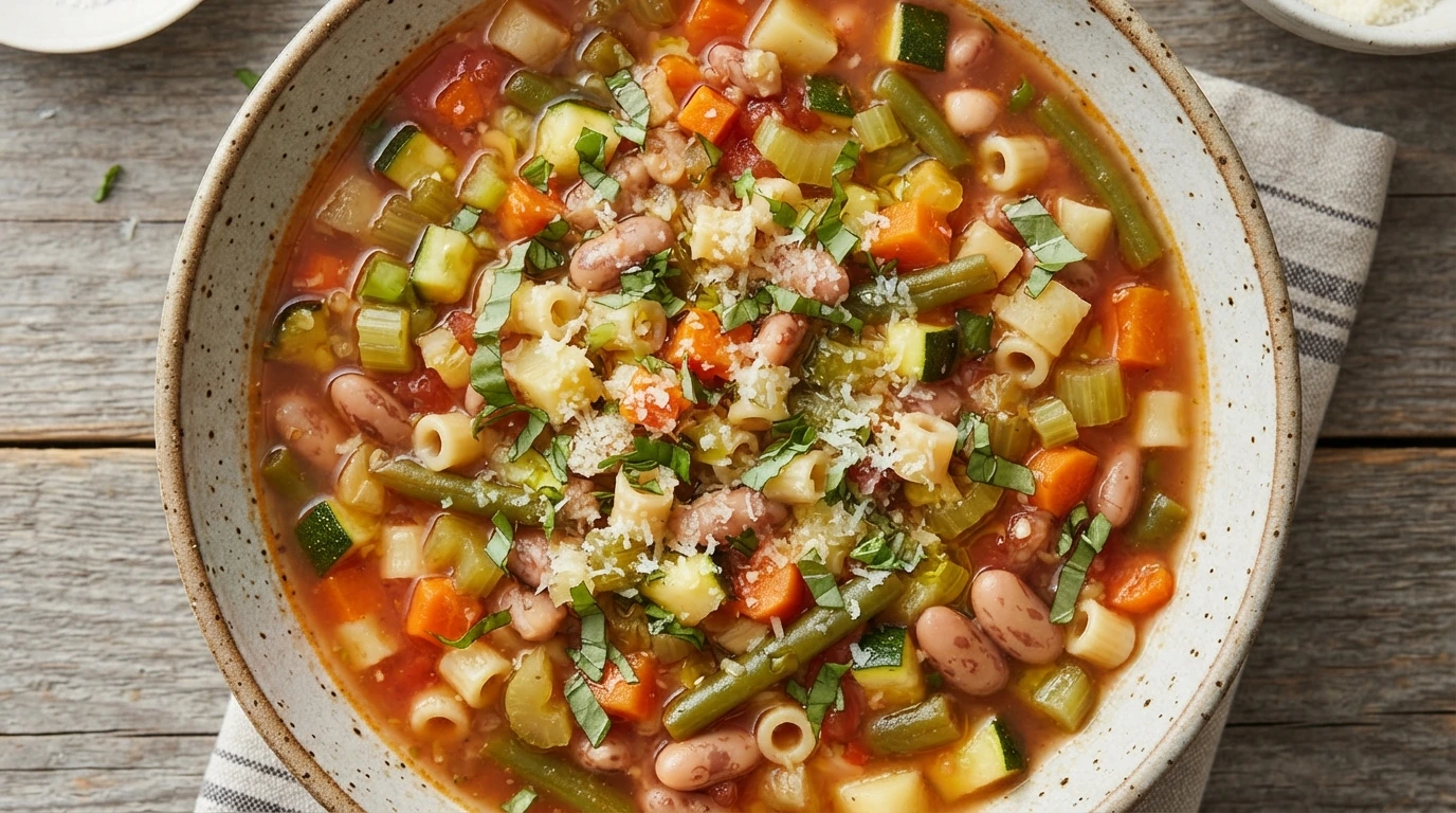 Soupe italienne aux légumes