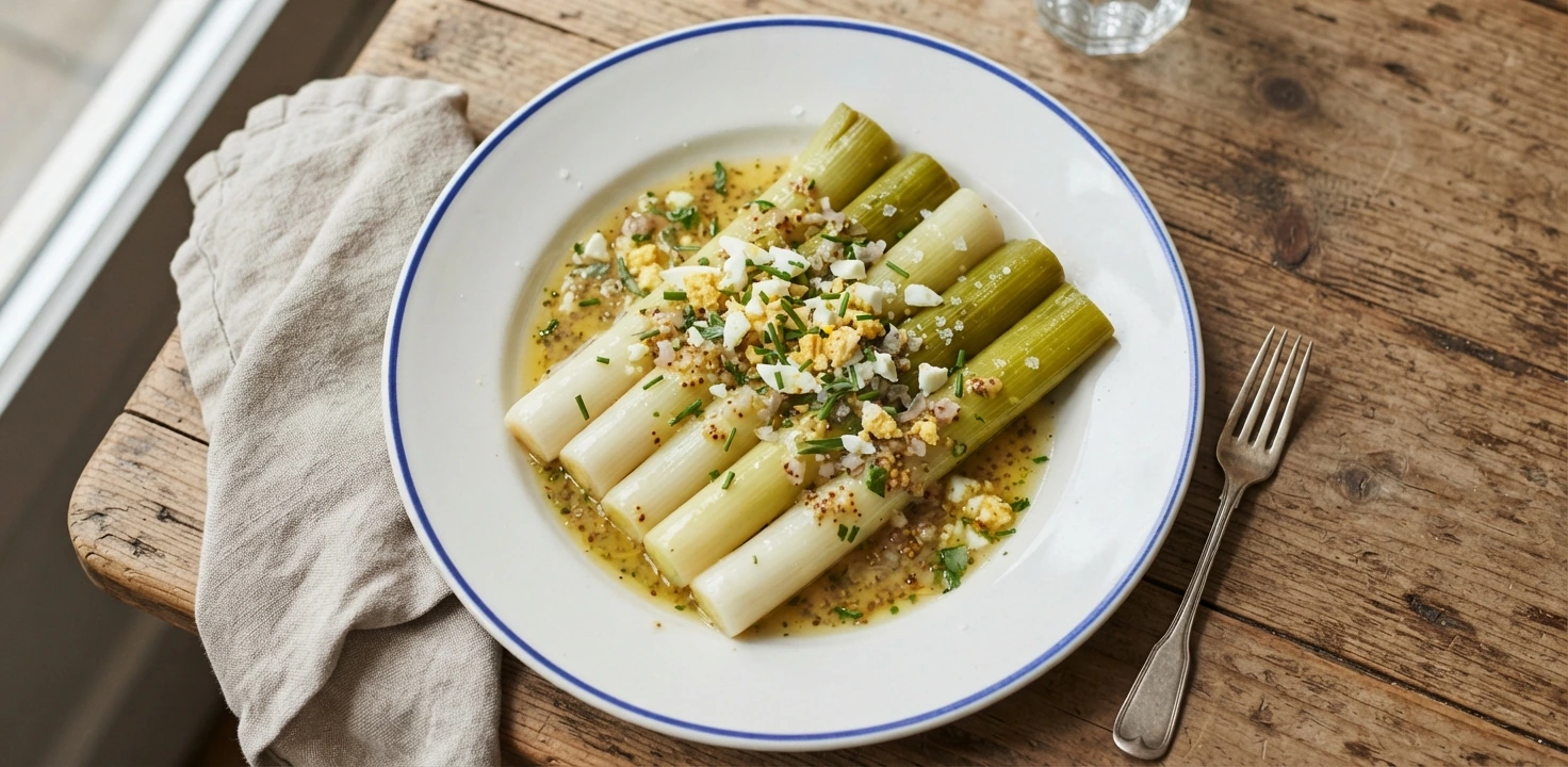 Poireaux vinaigrette