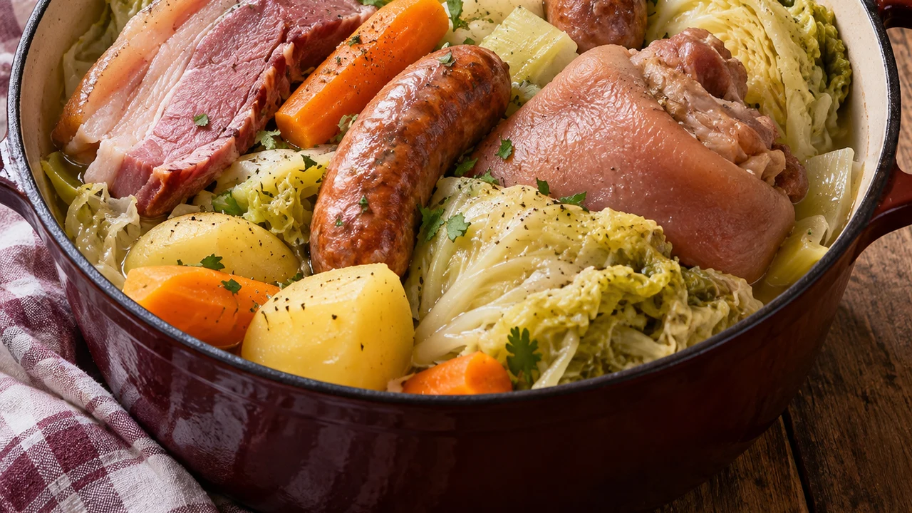 Potée lorraine — photographie du plat