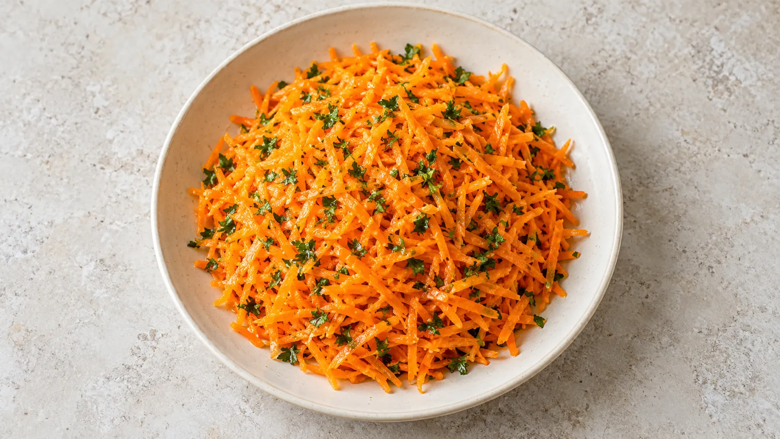 Carottes râpées au citron