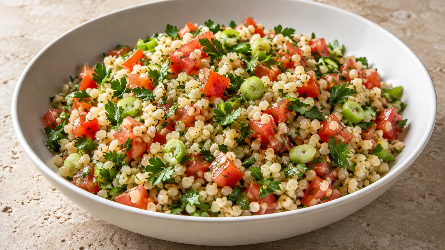 Salade de boulgour aux tomates