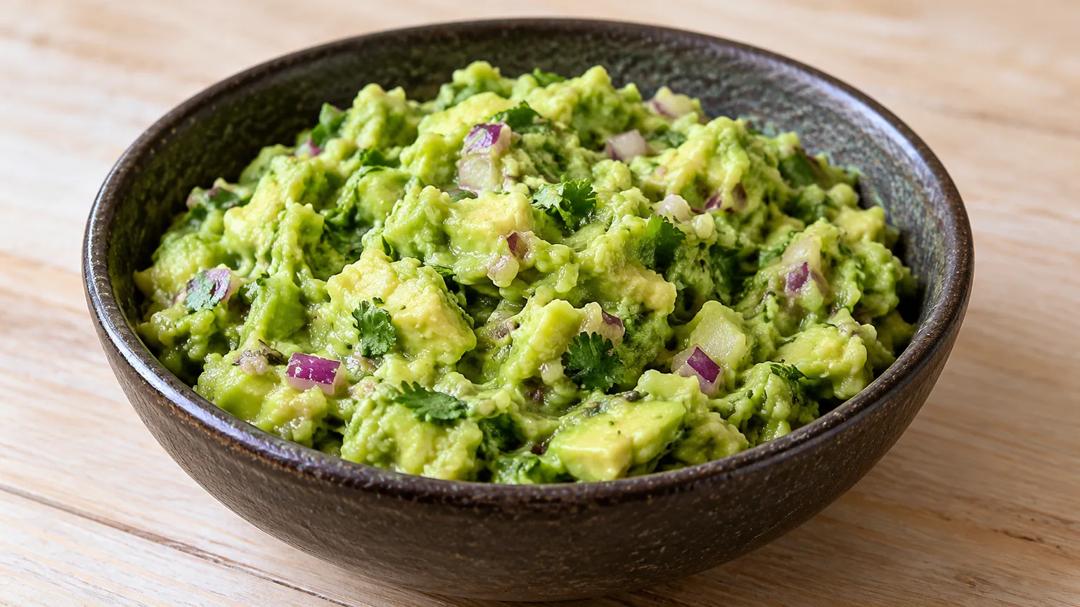 Guacamole mexicain traditionnel