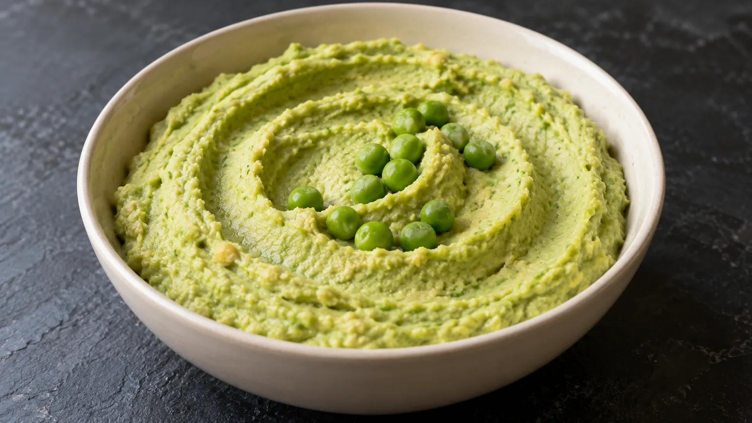 Houmous de petits pois