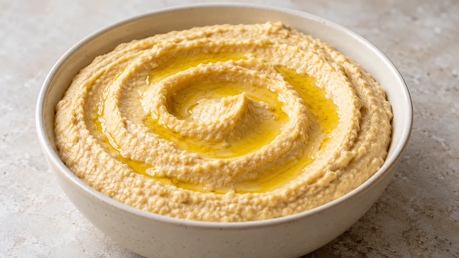 Purée libanaise de pois chiches au tahini