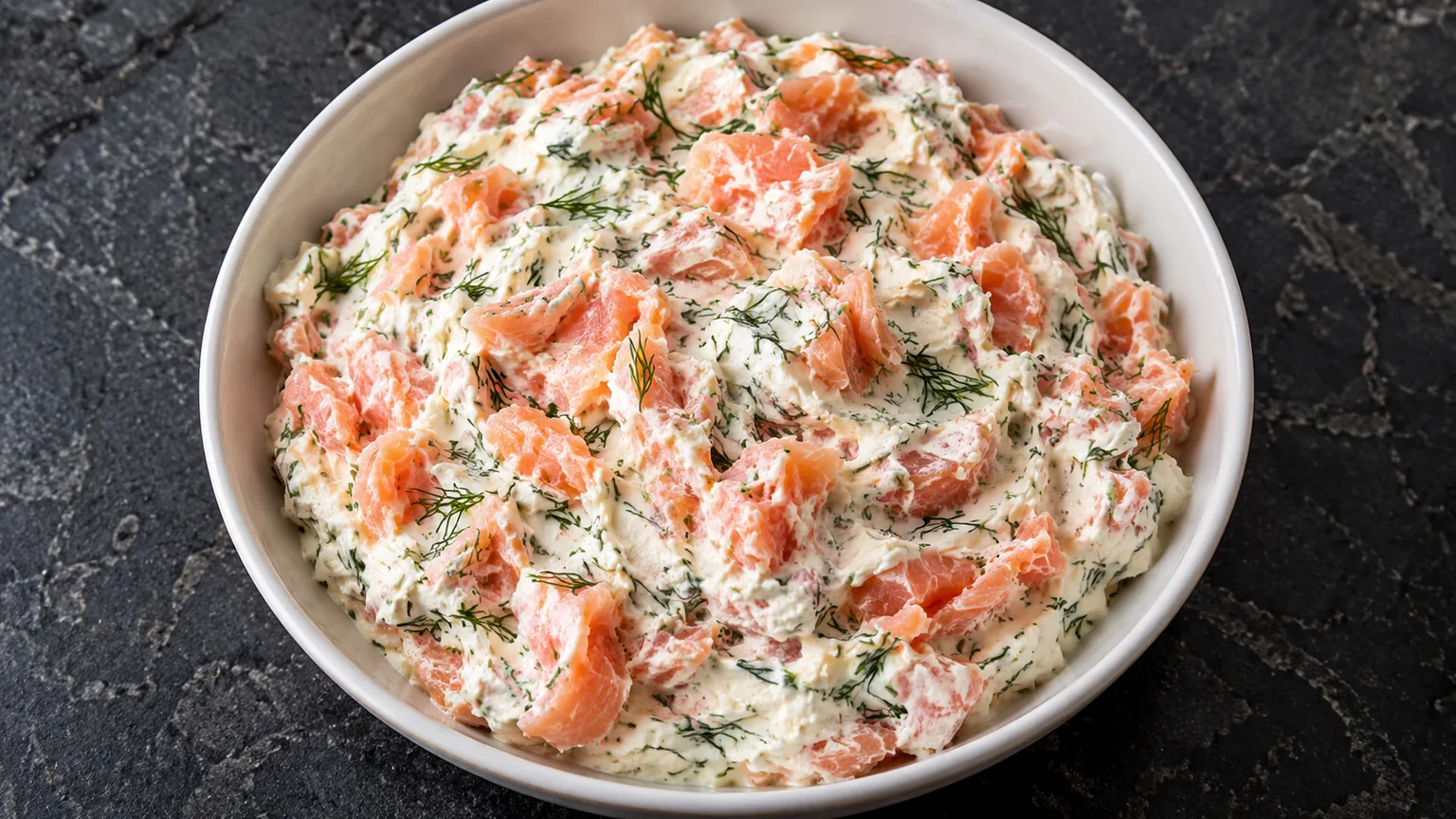 Rillettes de saumon fumé à l’aneth