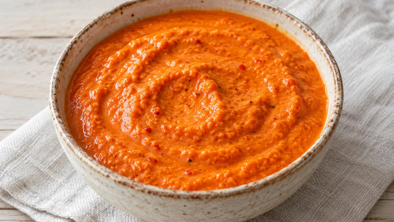 Crème de poivrons grillés en bocal