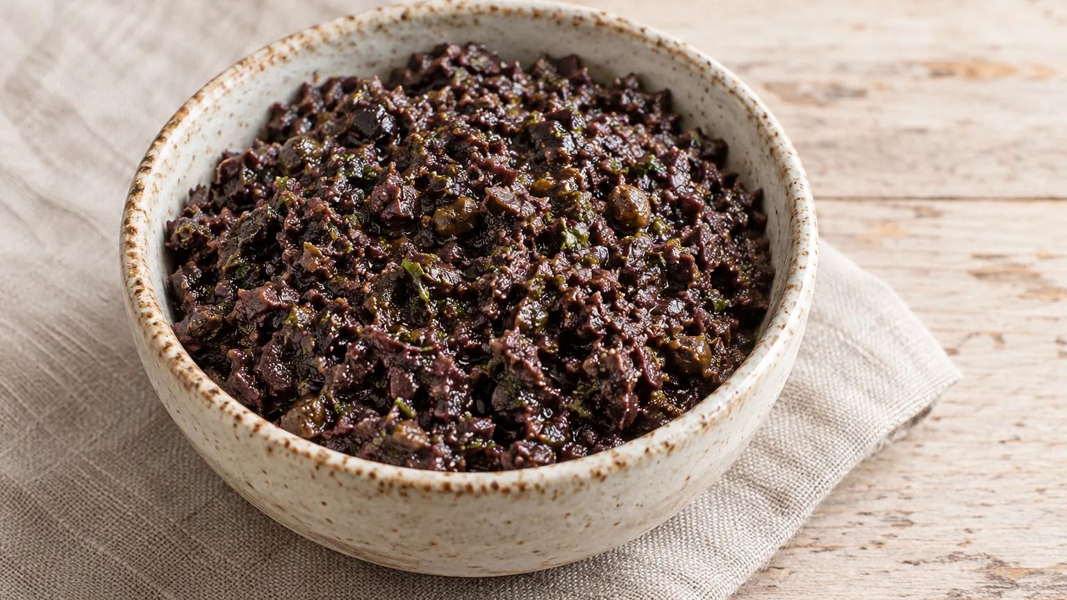 Tapenade d’olives noires