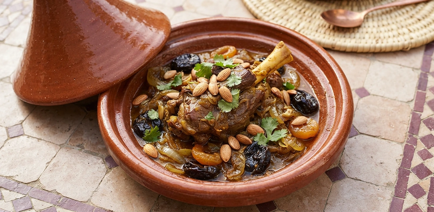 Tajine marocain d’agneau
