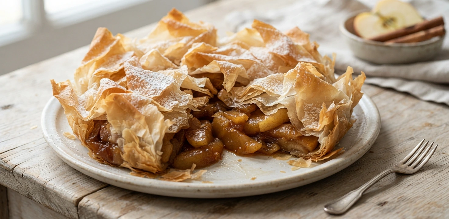 Tourtière landaise aux pommes