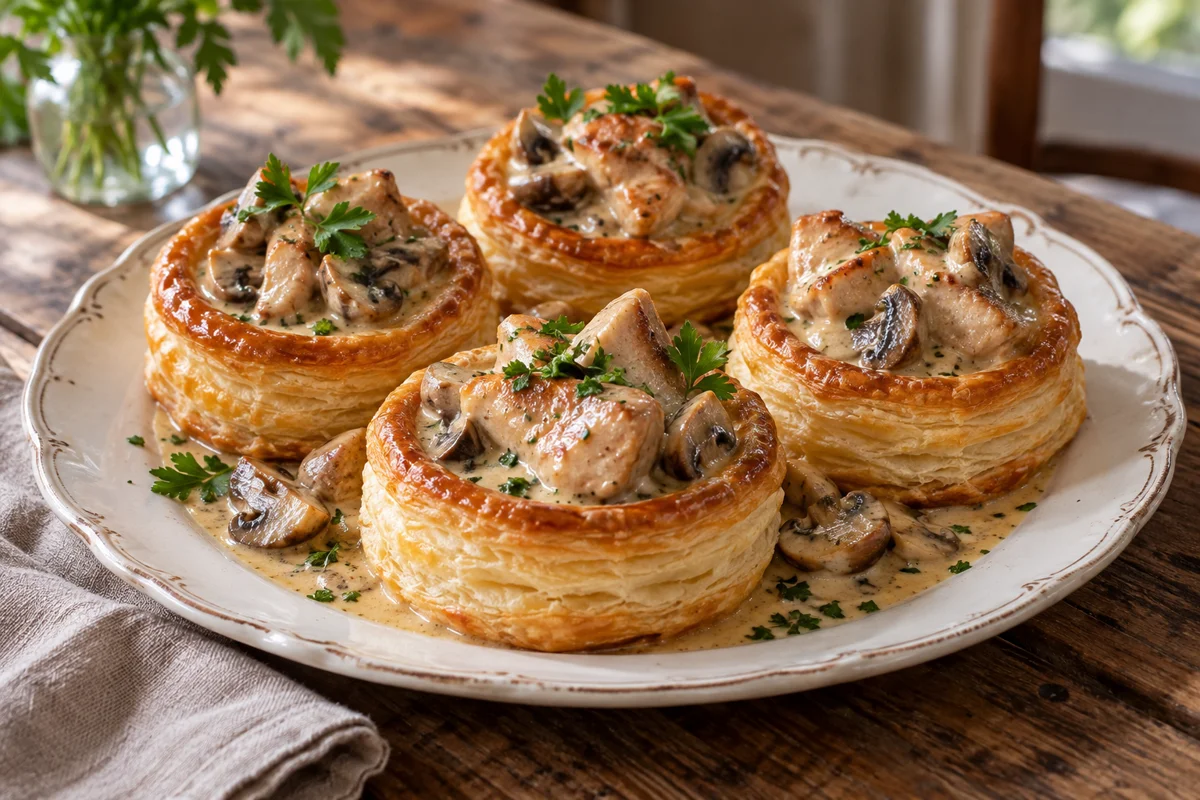 Bouchées à la reine aux ris de veau