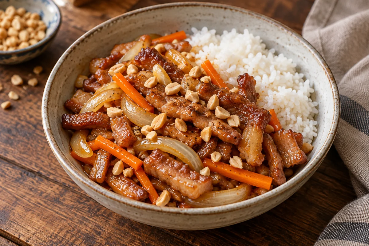 Porc vietnamien braisé au caramel