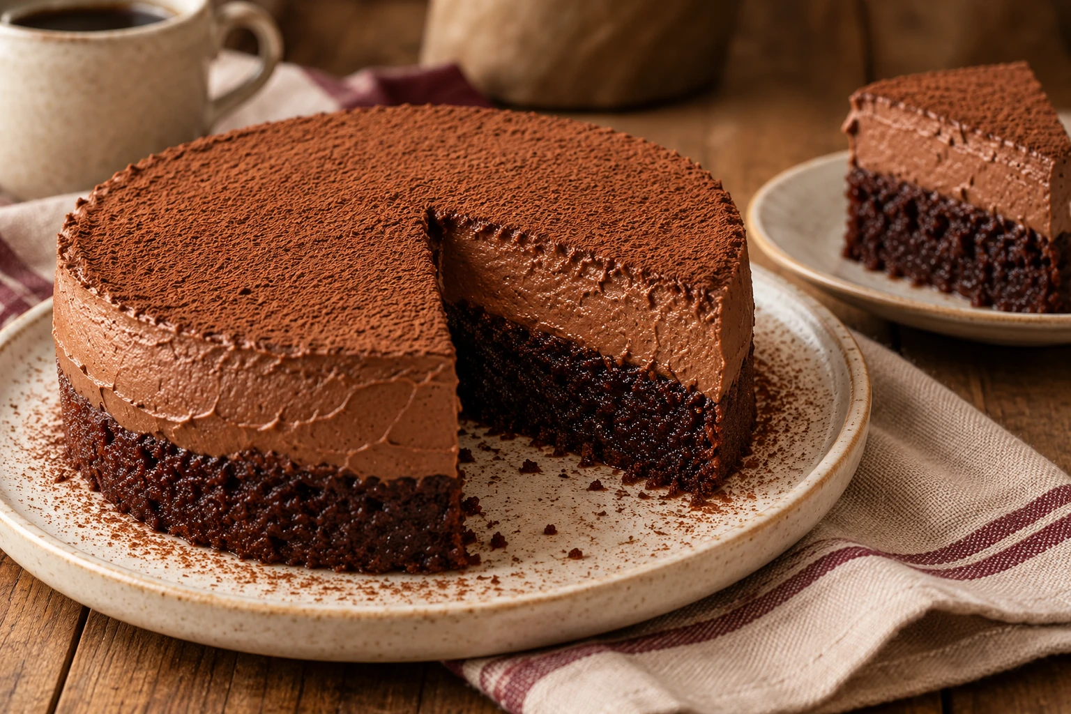 Gâteau Despacito au chocolat et au café